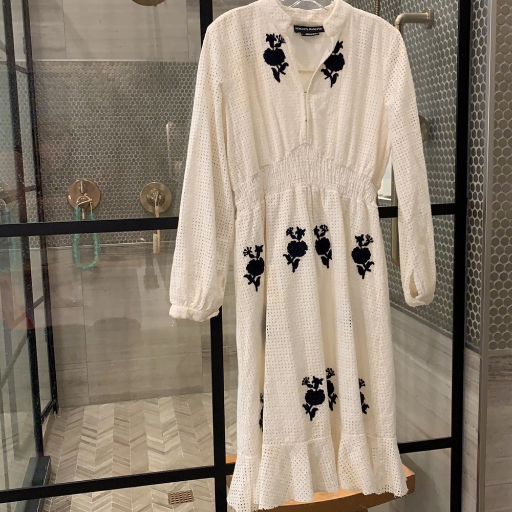Anthropologie Hemant and Nandita dress size 4 - Picture 5 of 6
